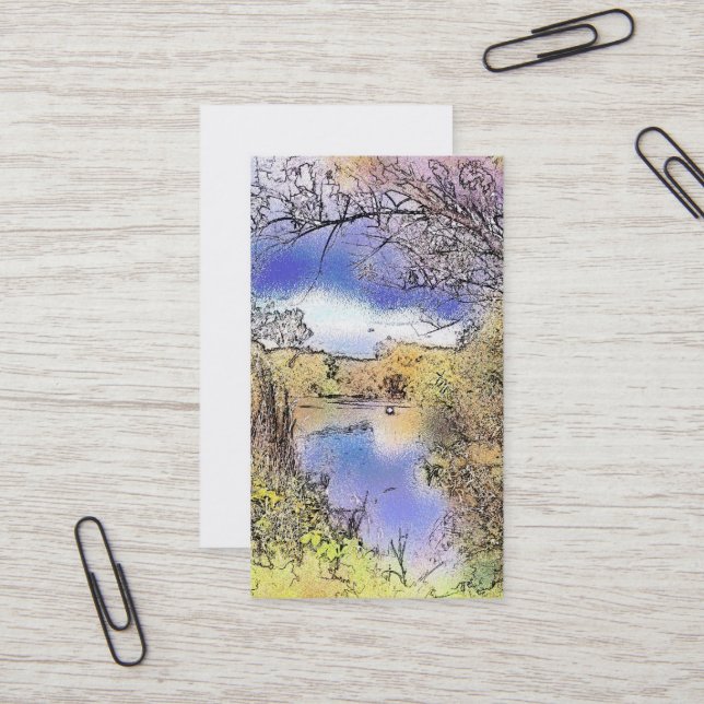 ENGLANDS SYNPUNKTER VISITKORT (Fram/Back In Situ)