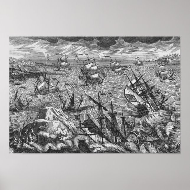 Englands Underbara storm Poster (Framsidan)