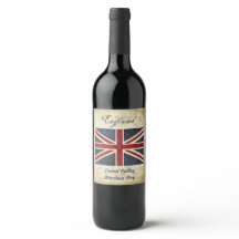 Englands Vin-etikett