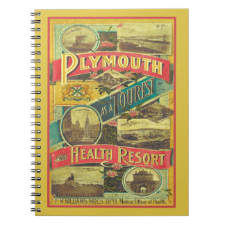 Englands vintage resor and Tourist Guide Anteckningsbok