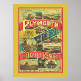 Englands vintage resor and Tourist Guide Poster