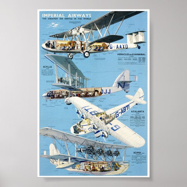 Englands Vintage resor Poster återställd (Framsidan)