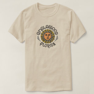 Englewood Florida med Retro Sol T Shirt