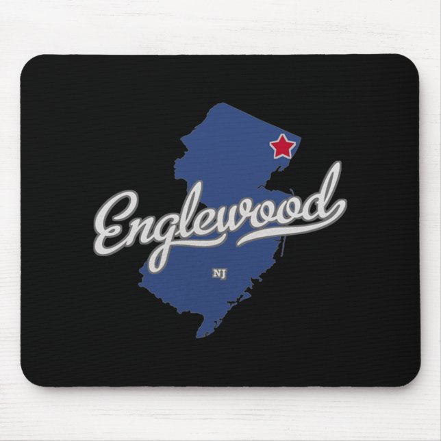 Englewood New Jersey Nj Map  Musmatta (Framsidan)