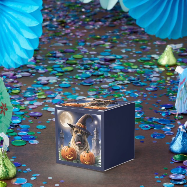 Englische Dogge Mastiff Halloween  Presentaskar (Part)