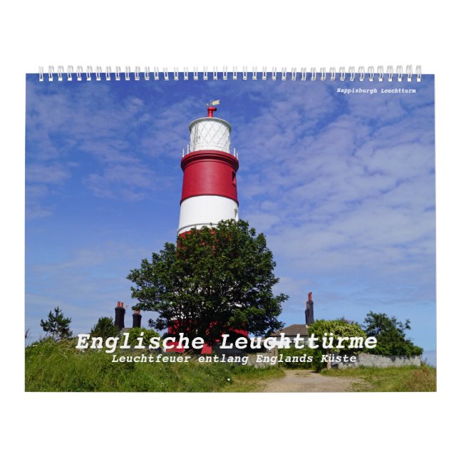 Englische Leuchttürme - Leuchtfeuer entlang Englan Kalender (Omslag)