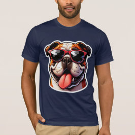 ENGLISH BULLDOG-2 T SHIRT