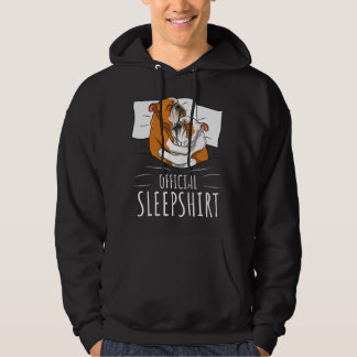 English Bulldog Official Sleep  Hoodie