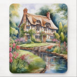 English Cottage Musmatta<br><div class="desc">A Watercolour English cottage with garden</div>