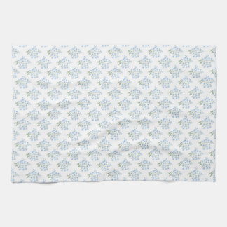 English Country Muster mit Vergissmeinnichtblumen Kökshandduk