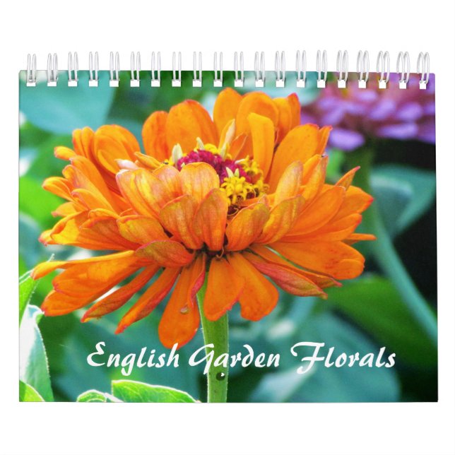 English Garden Florals 2014 Calendar Kalender (Omslag)