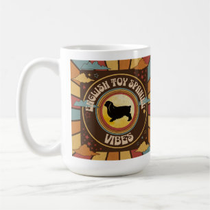 ENGLISH LEKSAK SPANIEL VIBES Retro Mugg