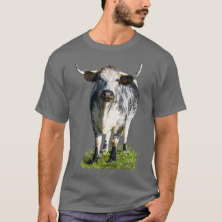 English Longhorn Cow T Shirt