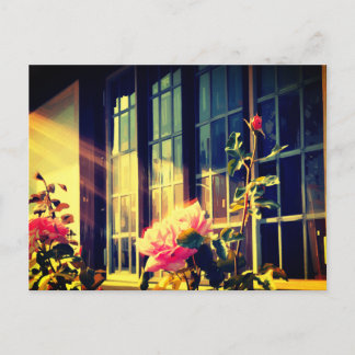 English Rose Inbjudan Vykort