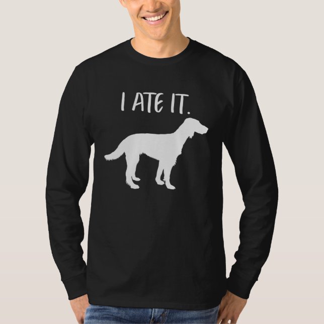 English Setter Dog Dad Mom Owner T Shirt (Framsida)