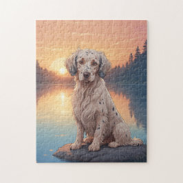 English Setter dog Pussel