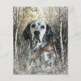 English Setter  Flygblad