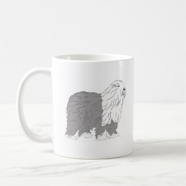 English Sheepdog Kaffemugg (Vänster)