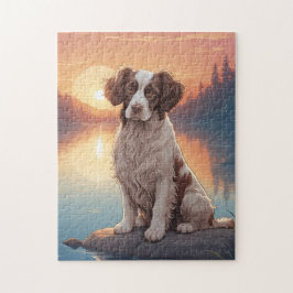 English Springer Spaniel dog Pussel