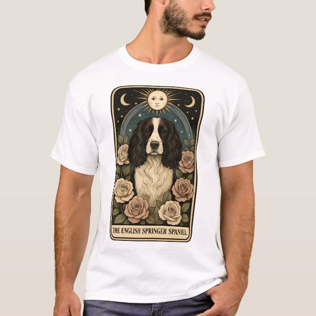 English Springer Spaniel T Shirt (Framsida)