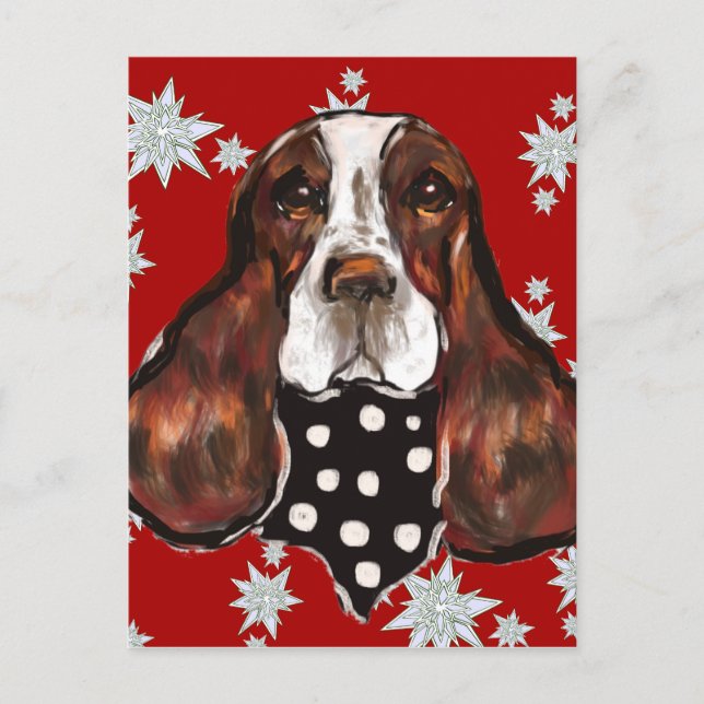 ENGLISH SPRINGER SPANIEL VYKORT (Framsida)