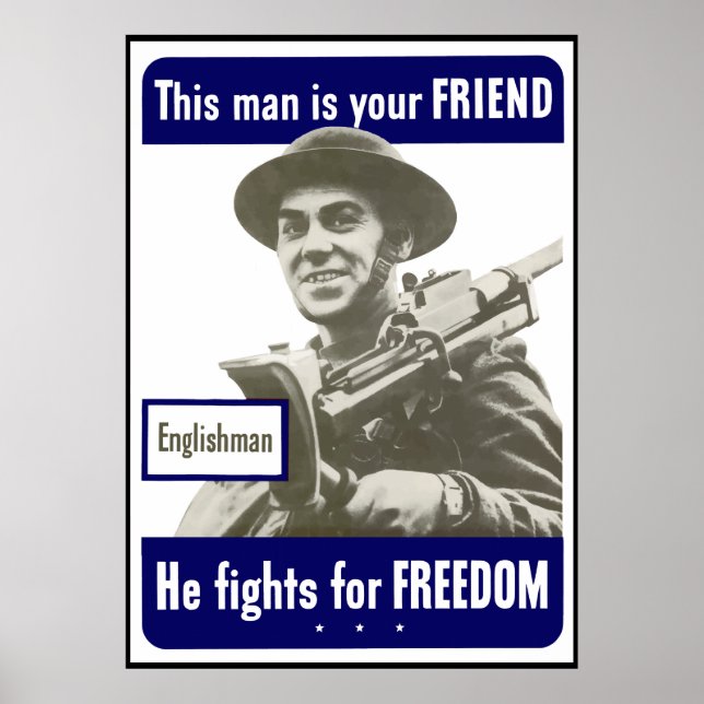 Englishman - denna man är er vän - Gräns Poster (Framsidan)