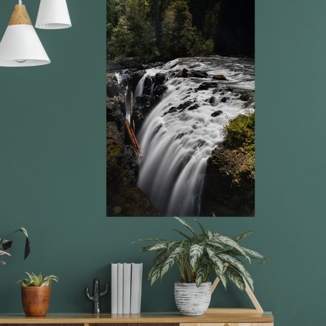 Englishman Falls British Columbia Poster (Vardagsrum 1)