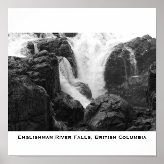 Englishman River Falls - Vancouver Island, Engl.. Poster