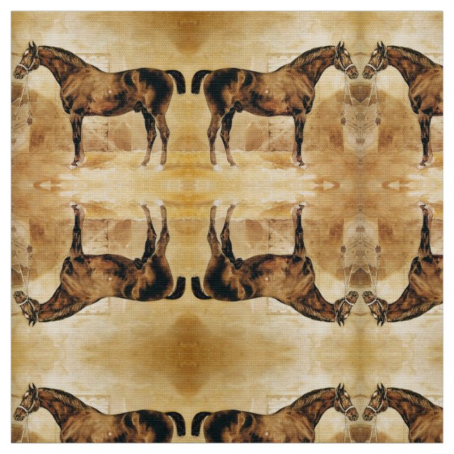 ENGLISKA HORSE I STABIL TYG (Prov)