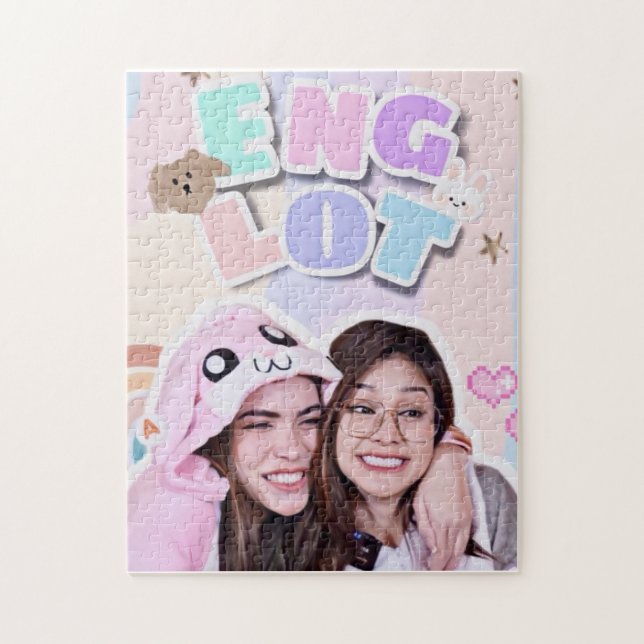 Englot Engfa och Chartlotte Beauty Queens Thai GL Pussel (Vertikal)