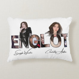 Englot - Engfa Waraha e Charlotte austin Prydnadskudde