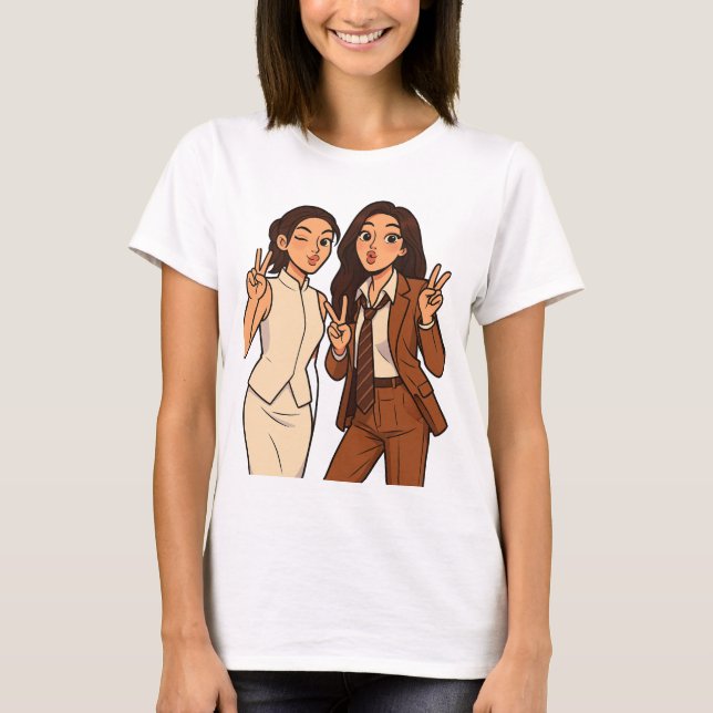 Englot Kazz Awards Rolig Cam Pose, Engfa & Char T Shirt (Framsida)