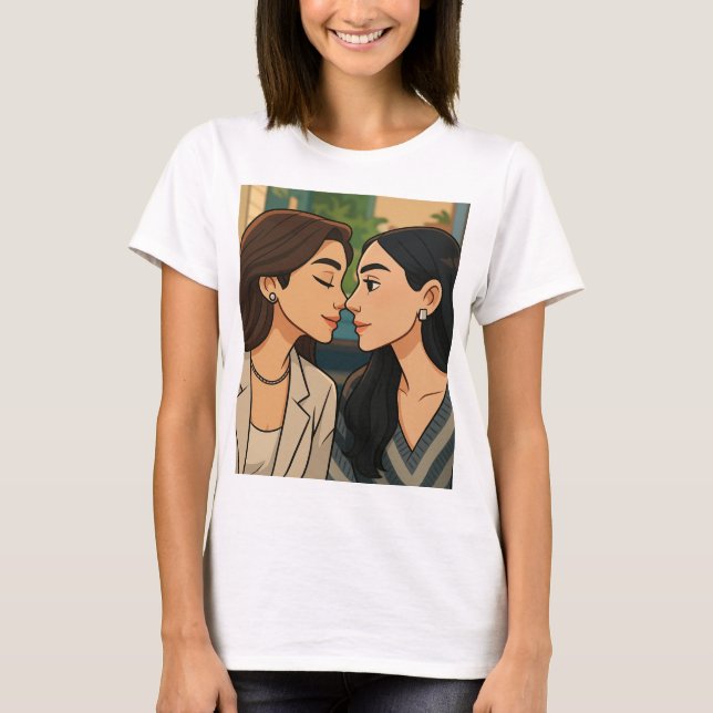 ENGLOT Thai GL Couple: Engfa and Charlotte SML T Shirt (Framsida)