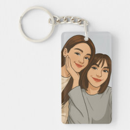 Englot Thai GL Engfa and Charlotte Ship Couple Nyckelring