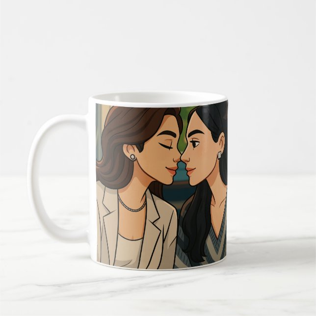 ENGLOT Thai GL-par: Engfa och Charlotte SML Kaffemugg (Vänster)