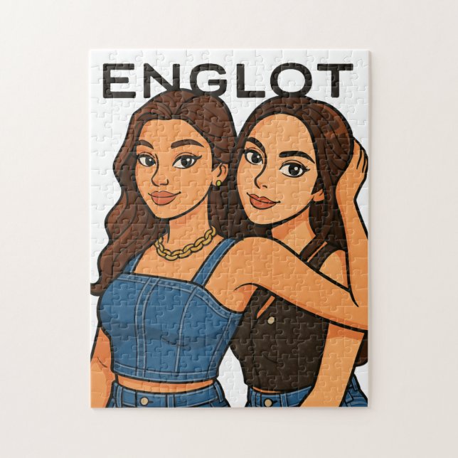 Englot Thai GL Shippade Par Engfa och Charlotte Pussel (Vertikal)