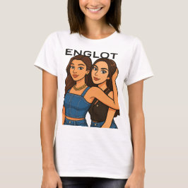 Englot Thai GL Shippade Par Engfa och Charlotte T Shirt