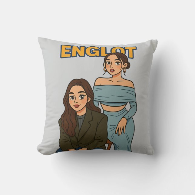 Englot Thai GL Shippar Couple, Engfa och Charlotte Kudde (Framsida)