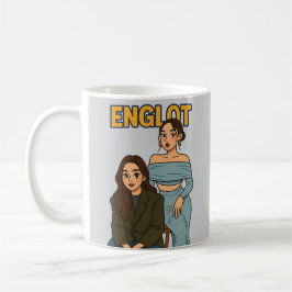 Englot Thai GL Shippar Couplett, Engfa och Charlot Kaffemugg