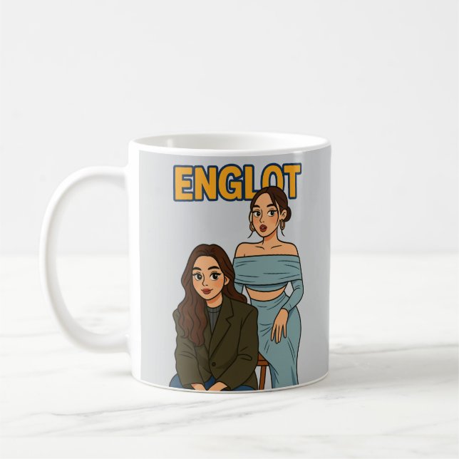 Englot Thai GL Shippar Couplett, Engfa och Charlot Kaffemugg (Vänster)