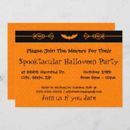 Engraved Fladdermus Inbjudningar