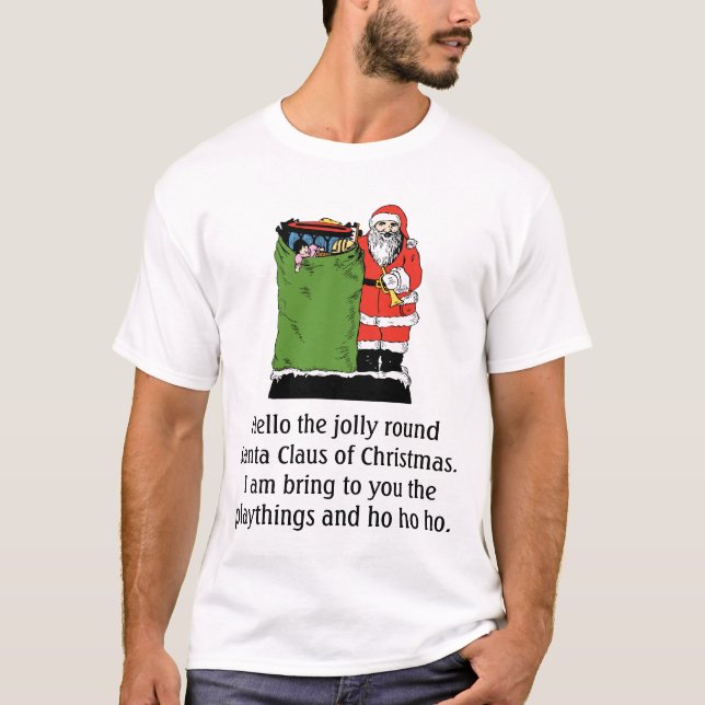 ENGRISH Santa #2 T-shirt (Framsida)