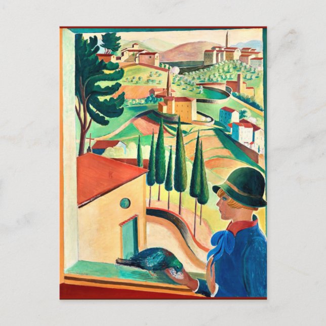 Engstrom - Den Givmild Gossen Vykort (Framsida)