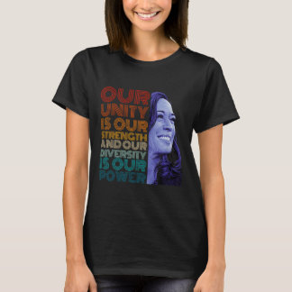 Enhet är vår starka mångfald är vår makt Kamal T Shirt