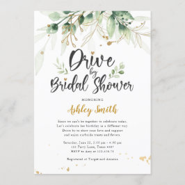 Enhet efter Inbjudningskort för möhippan Greenery 