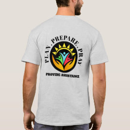 Enhet för katastrofberedskap som hjälper Händer T Shirt