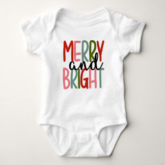 Enhet för Merry & Bright Baby T Shirt