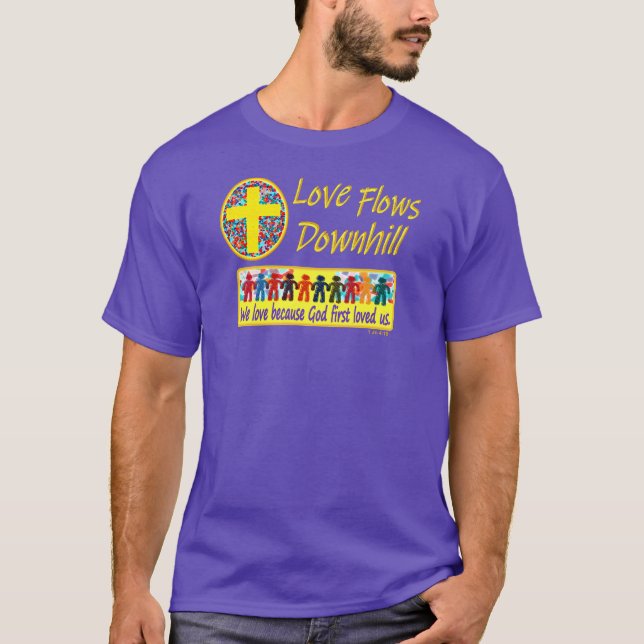 Enhet från Kärlek T Shirt (Framsida)