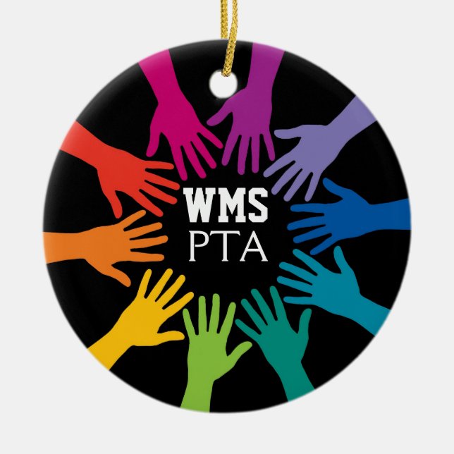 Enhet - Händer - SRF Julgransprydnad Keramik (Framsidan)