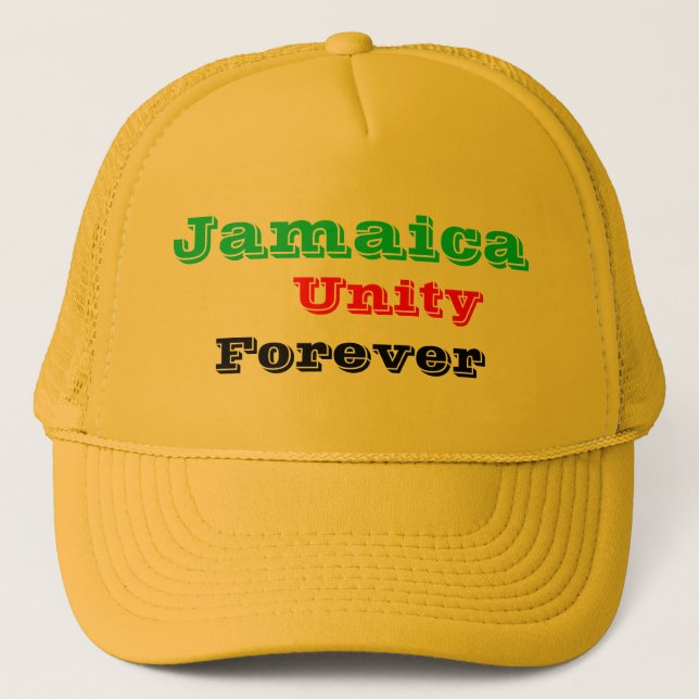 enhet i jamaica truckerkeps (Framsida)